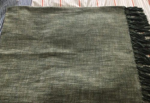 Habitat green throw blanket - green, throw/blanket