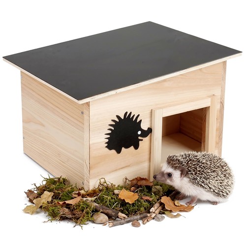 Hedgehog house predator - predator, proof