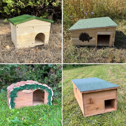 Hedgehog house habitat nesting - hedgehog,