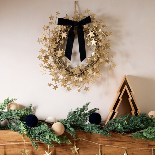 Habitat gold star christmas - gold,