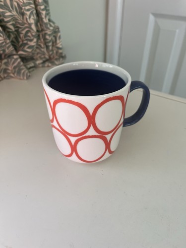 Habitat circles mug red with - mug,