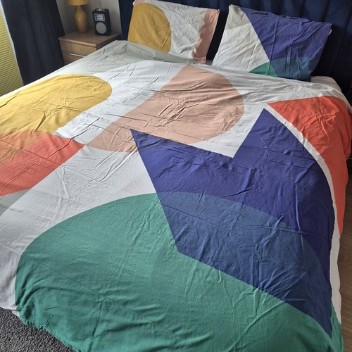 Habitat geometric print cotton - print,