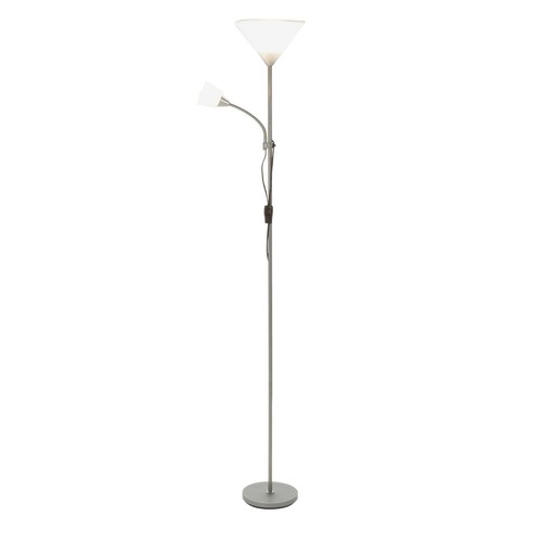 Floor lamp silver father child - silver,