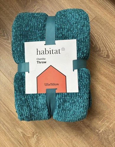 Habitat chenille throw blanket - throw,