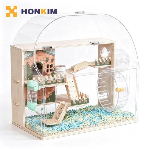 Dome top wooden - top, cage