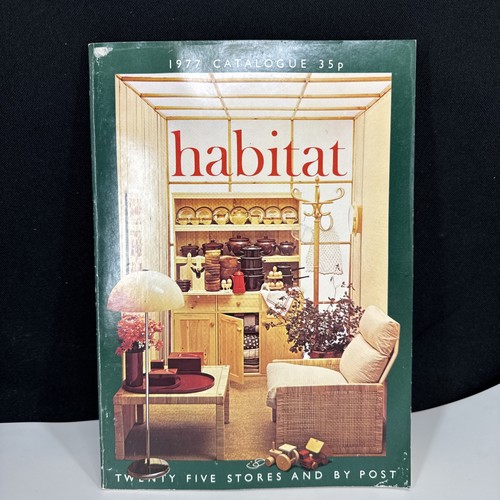 Habitat 1977 catalogue book - habitat,