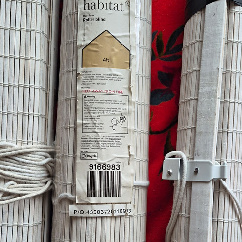 Habitat bamboo roller - habitat, blind