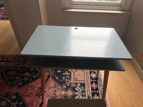Habitat child desk blu - in,