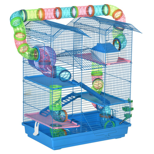 Pawhut tiers hamster cage - pawhut,