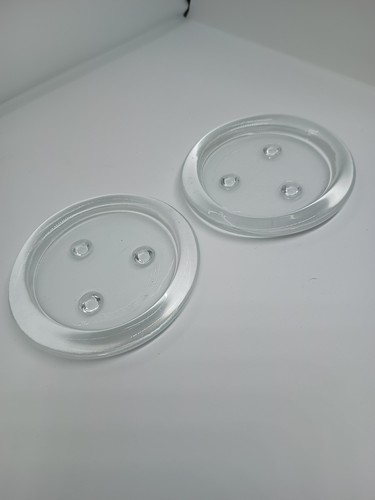 Habitat glass candle plate - habitat, plate-