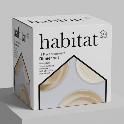 Habitat piece stoneware - habitat, 12-piece