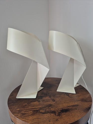Pair ribbon lamp habitat - ,
