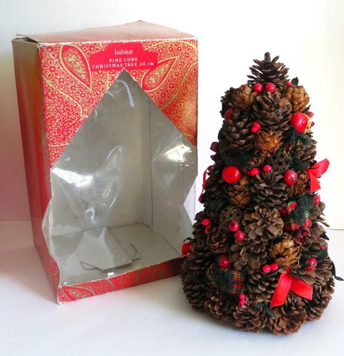 Vintage habitat 30cm pinecone - vintage,