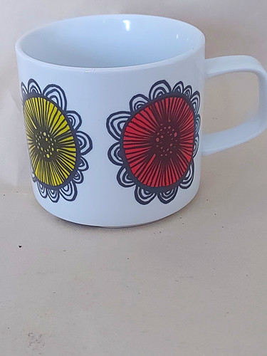 Habitat freda retro floral - retro,