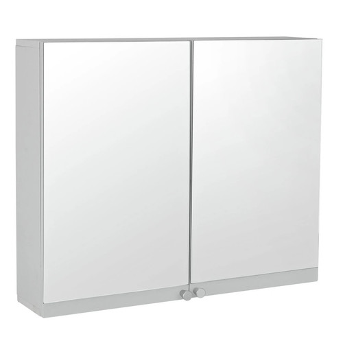 Bathroom cabinet mirrored wall - bathroom,