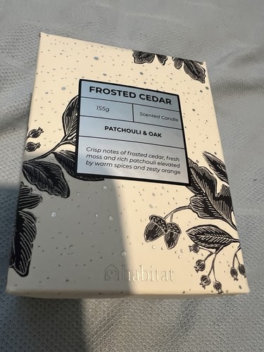 Habitat frosted cedar - frosted, boxed