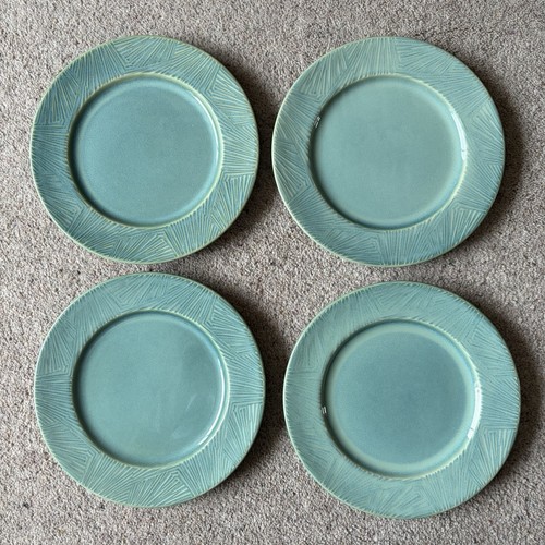 Habitat side plates green - plates, 4