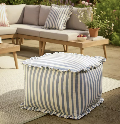 Habitat blue and - white, stripe