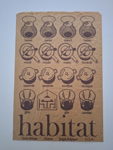 Habitat shopping vintage 70s - habitat,