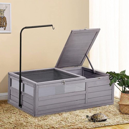 Wooden tortoise house large - wooden,
