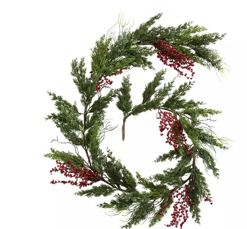 Christmas garland habitat - christmas,