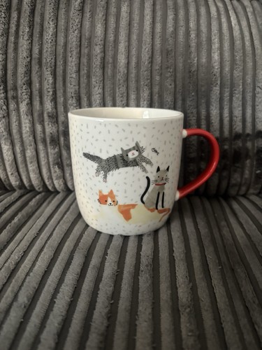 Habitat cat mug featuring