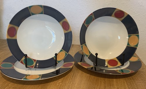 Habitat saturn side plates - ,